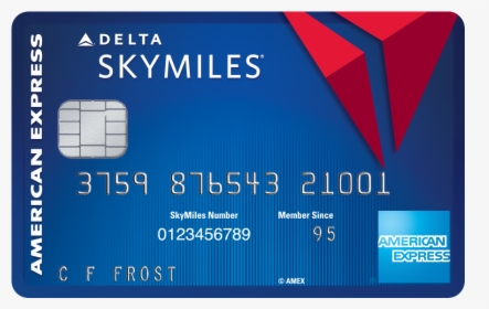Delta Skymiles Card - Delta Credit Card, HD Png Download, Free Download