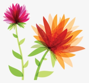 Abstract Flowers Clip Art, HD Png Download, Free Download