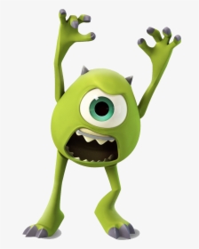 Disney Infinity Originals Pinterest - Mike Monsters Inc Scare, HD Png Download, Free Download