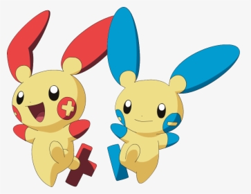 Plusle And Minun - Minun Plusle, HD Png Download, Free Download