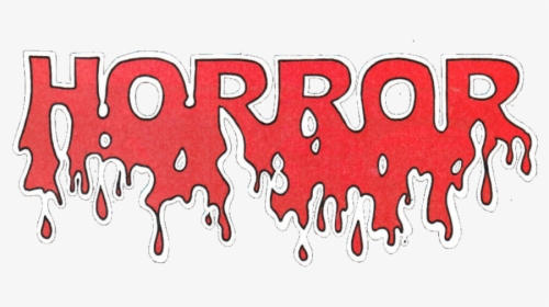 Transparent Blood Drip Clipart - Horror Logo Dripping Blood, HD Png Download, Free Download