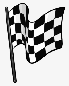 Racing Flag Free Png Image - Transparent Background Checkered Flag Clipart, Png Download, Free Download