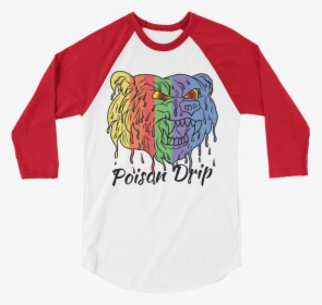 Image Of Women"s Poison Drip Bear Jersey Tee - Inquisitormaster Shirt, HD Png Download, Free Download