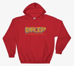 Image Of Red Multicolor "drip - Movie Inspired Hoodies, HD Png Download, Free Download