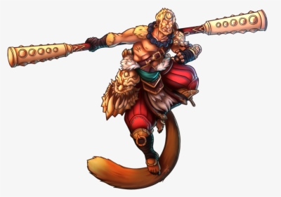 Smite Community Collab By Dante Aran On - Smite Sun Wukong Png, Transparent Png, Free Download