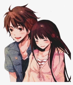 Anime Love Png Photo - Anime Couple Transparent, Png Download, Free Download