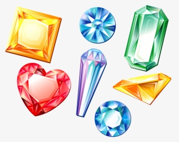 Illustration Colorful Crystal Transprent Png Free Download - Diamond Free Vector, Transparent Png, Free Download