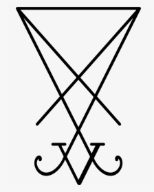 Pictures Of Demonic Symbols - Sigil Of Lucifer Vector, HD Png Download, Free Download