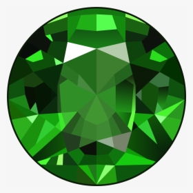 Diamond Emerald Gem Png Image - Green Emerald Png, Transparent Png, Free Download