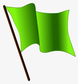 Green Transparent Png - Green Flag Red Flag, Png Download, Free Download