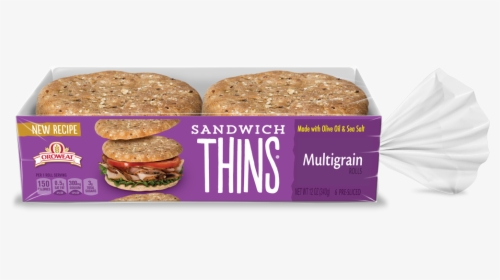 Oroweat Multigrain Sandwich Thins, HD Png Download, Free Download