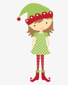 Following My Dreams Christmas Girl - Christmas Girl Clipart, HD Png Download, Free Download