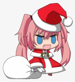 It"s Draconic Christmas [slime Anime Thingy] - Reincarnated As A Slime Milim Gif, HD Png Download, Free Download