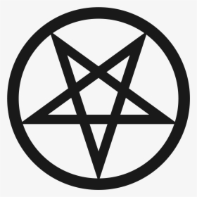 Vector Pentagram Transparent - Satanist Stjerne, HD Png Download, Free Download