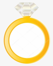 Diamond Ring Clipart Illustration Stock Transparent - Circle, HD Png Download, Free Download
