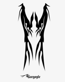 Demon Tattoo Png - Demon Hands Clipart Black And White, Transparent Png, Free Download