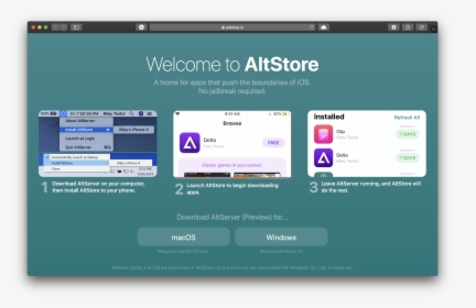 Alt Store Ios, HD Png Download, Free Download
