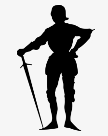 Warrior Silhouette Png -armor Armour Knight Silhouette - Knight Silhouette Png, Transparent Png, Free Download