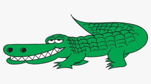 Alligator Clip Art Free 19 Crocodile Banner Black And - Crocodile Clipart,  HD Png Download - kindpng