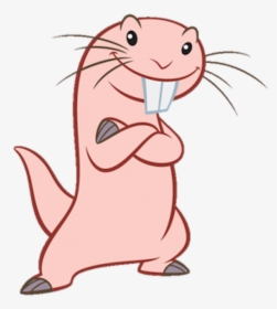 Kim Possible Rufus Paws Crossed - Rufus From Kim Possible, HD Png Download, Free Download