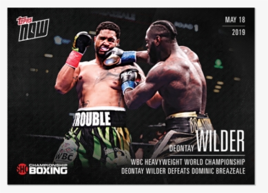 Showtime Championship Boxing Topps Now® Card Wvd - Magento Product Placeholder, HD Png Download, Free Download
