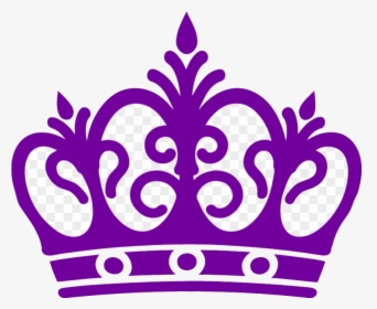 Queen Crown Png Purple - King And Queen Crown Png, Transparent Png, Free Download