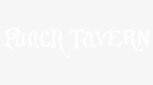 Punch Tavern - Johns Hopkins Logo White, HD Png Download, Free Download