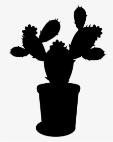 Tree Clip Art Silhouette Finger Headgear - Houseplant, HD Png Download, Free Download