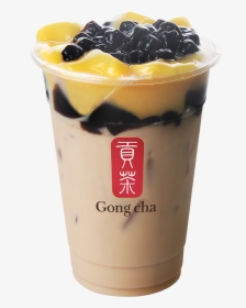 Earl Grey Milk Tea With 3js - Gong Cha Milk Tea With 3js, HD Png Download, Free Download