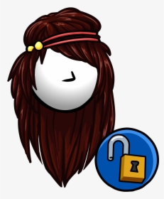 Club Penguin Rewritten Codes Hair Hd Png Download Kindpng - roblox codes for girl hair 2018