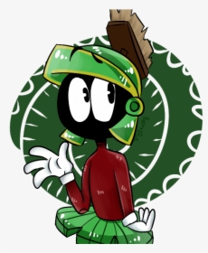 Marvin The Martian Looney Tunes Drawing - Cartoon, HD Png Download, Free Download