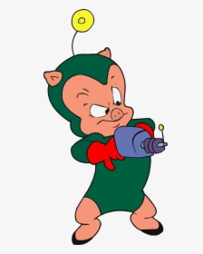 Transparent Marvin The Martian Png - Porky Pig Looney Tunes Characters, Png Download, Free Download