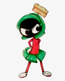 Marvin The Martian Bugs Bunny Fan Art Looney Tunes - Marvin The Martian X Oc, HD Png Download, Free Download