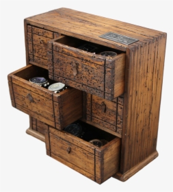 Uneven Rustic Watch Box For 9 Watches, HD Png Download, Free Download