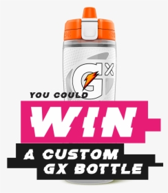 You Could Win A Custom Gx Bottle - Gatorade, HD Png Download, Free Download