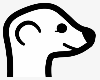 Meerkat Logo Png Transparent - Draw A Mongoose Easy, Png Download, Free Download