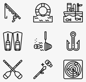Fishing - Vector Hot Dog Icon, HD Png Download, Free Download