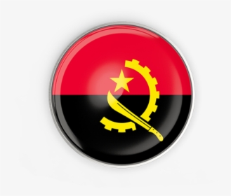 Round Button With Metal Frame - Sub Saharan Africa Symbols, HD Png Download, Free Download