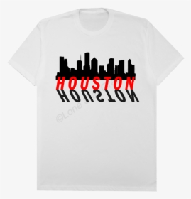 H Town Skyline Shadow T Shirt - Active Shirt, HD Png Download, Free Download