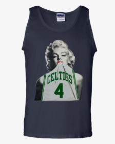 Marilyn Monroe Wearing A Isaiah Thomas Celtics T Shirt - Marilyn Monroe, HD Png Download, Free Download