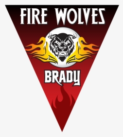 Fire Wolves Triangle Individual Team Pennant - Emblem, HD Png Download, Free Download