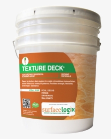 5 Gallon Pail Of Texture Deck - Cobble Coat H2o, HD Png Download, Free Download