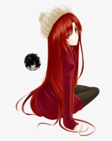 Red Hair Png Images Free Transparent Red Hair Download Kindpng - red haired roblox girl