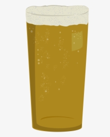 Straight Beer Glass - Pint Glass, HD Png Download, Free Download