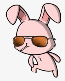Badass Bunny Cartoon, HD Png Download, Free Download