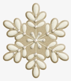 Cookies Clipart Cookie Crumb - Snowflake Christmas Cookie Png, Transparent Png, Free Download