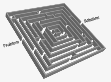 This Free Icons Png Design Of 3d Problem Solution Maze - Labyrinth Clipart Transparent, Png Download, Free Download