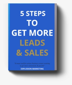 5 Steps To Get More Leads And Sales Nyrie Roos - Paper Product, HD Png Download, Free Download