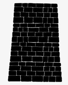 Brick Wall Silhouette Png, Transparent Png, Free Download