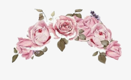 #pink #flower #crown #flowercrown - Pink Flower Crown Png, Transparent Png, Free Download